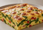 Egg Breakfast Bake Recipe – Easy, Cheesy & Ready in 5 Minutes