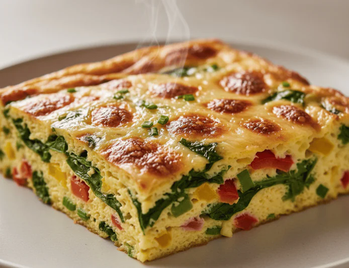 Egg Breakfast Bake Recipe – Easy, Cheesy & Ready in 5 Minutes