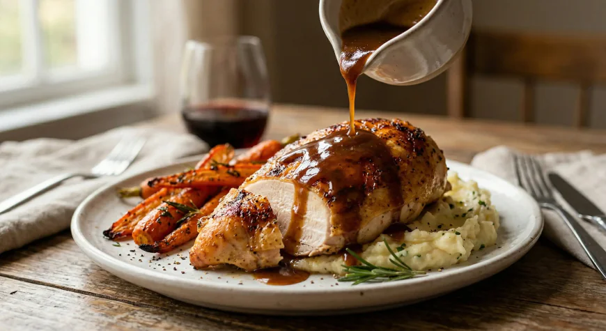 Chicken Gravy Recipe – Rich, Silky & Deeply Savory